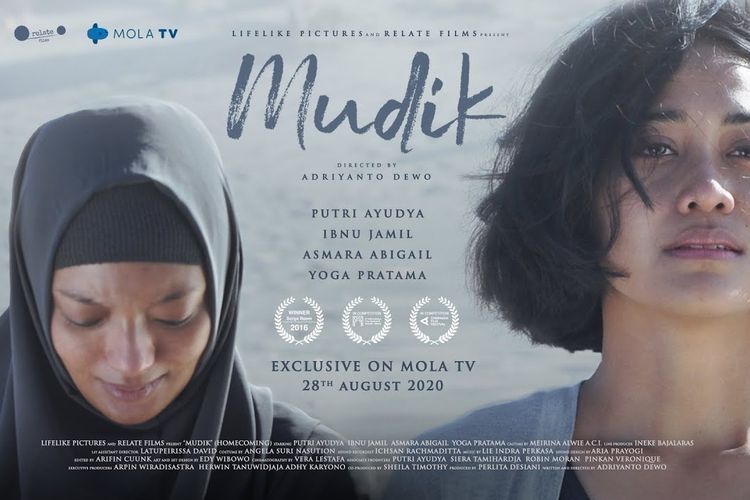 Film Mudik (2019) salah satu film Indonesia bertema mudik