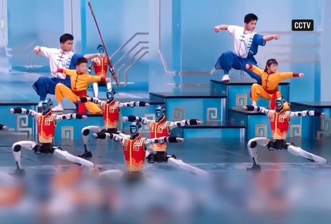 Robot Humanoid China Naik Level, Kini Bisa Menari, Kungfu, dan Salto dengan Luwes