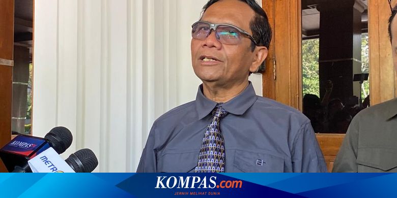 Mahfud Pamitan ke Wapres Ma'ruf Amin Sebelum Deklarasi Pagi Ini: Sesama Warga NU