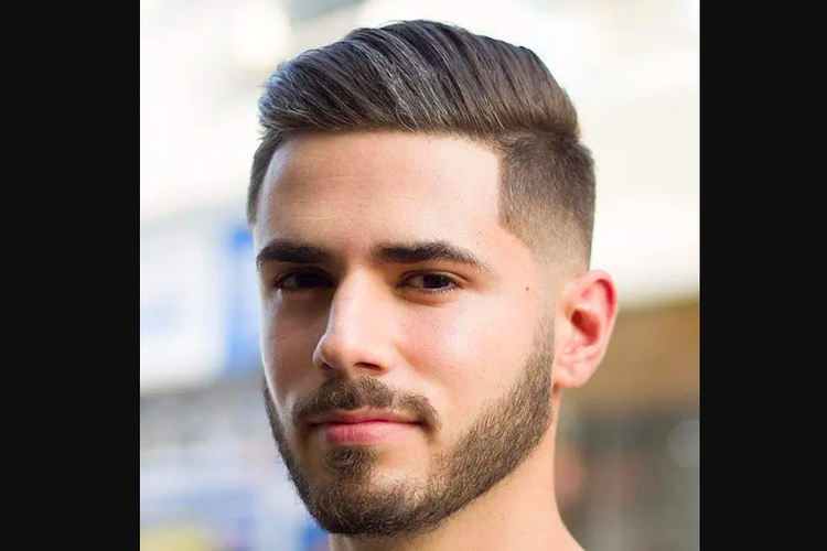 Model rambut pria comb over 