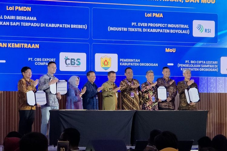 Raup Rp 23 Triliun Investasi Triwulan I, Jawa Tengah Tawarkan 17 Proyek Investasi ke Investor Asing