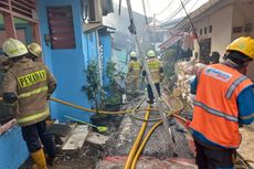 Sembilan Rumah di Jatinegara Ludes Terbakar, Diduga karena Tabung Gas yang Bocor