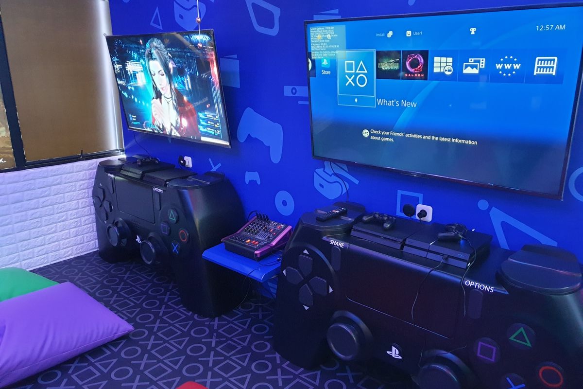 Sony bersama PSe membuka Play Lounge di Jakarta Utara. 