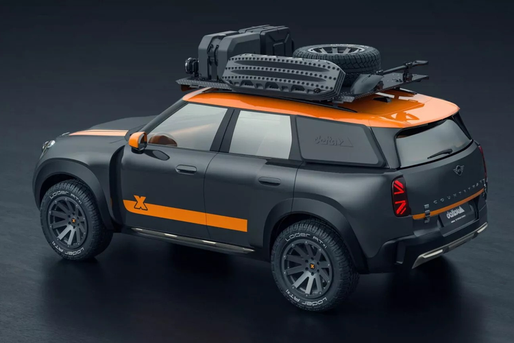 Mini Countryman SE All4 bergaya off-road