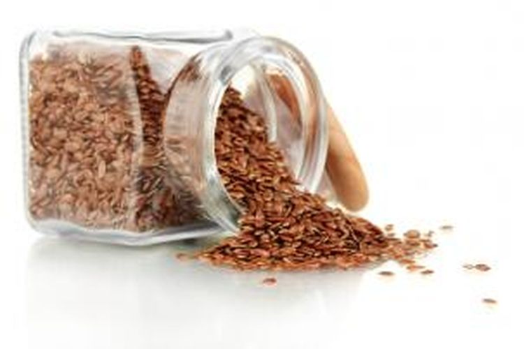 Flaxseed mengandung serat, protein dan asam lemak omega-3.