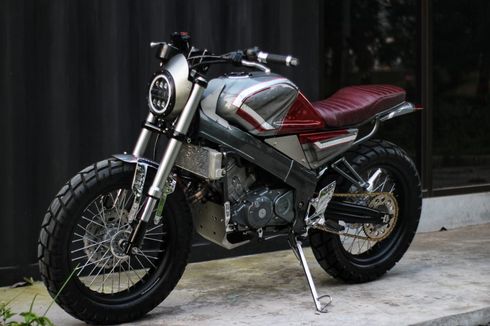 Lepas Baju, Honda CBR150R Bergaya Scrambler