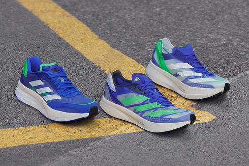 Sambut Musim Maraton, Adidas Poles Tiga Sepatu Adizero