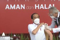 Mengaku Tak Pernah Terinfeksi Covid-19, Jokowi: Batuk Kecil Saja, Uhuk, Sudah
