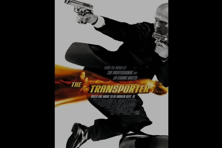 Poster film The Transporter.