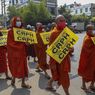 Sinyal Keretakan Hubungan, Biksu Myanmar Tuding Junta Militer Bunuh Warga Sipil
