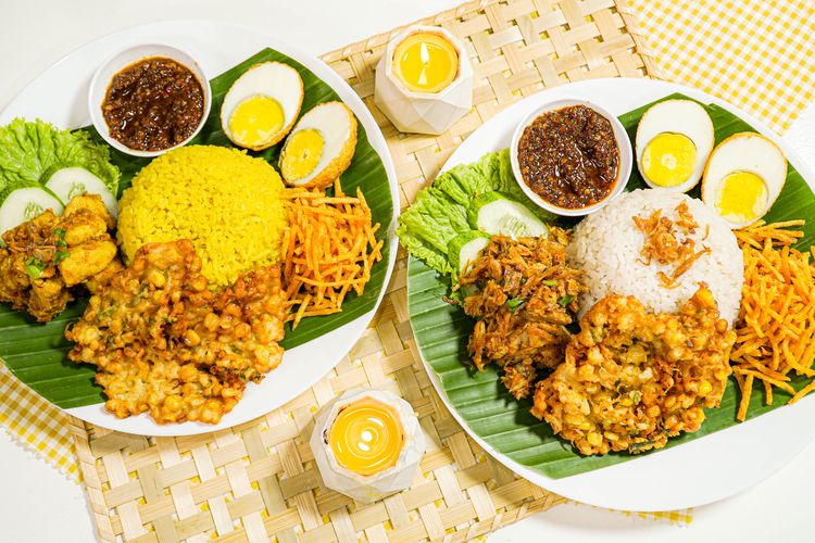 Nasi Kuning dan Nasi Uduk di Kaya Bumbu Jakarta