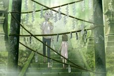 Sinopsis Hotarubi no Mori e, Kisah Cinta Gadis Biasa dan Roh di Hutan