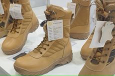 Sepatu Buatan Indonesia Tampil di Pameran Perlengkapan Militer Australia