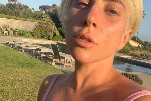 Unggah Foto Tanpa Makeup, Lady Gaga Sampaikan Pesan Positif 