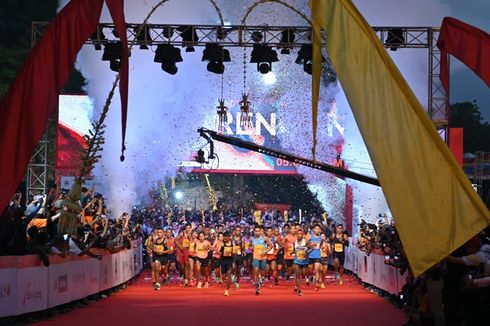 10.000 Pelari dan Masyarakat Magelang Larut dalam Semangat Persatuan di Borobudur Marathon 2023