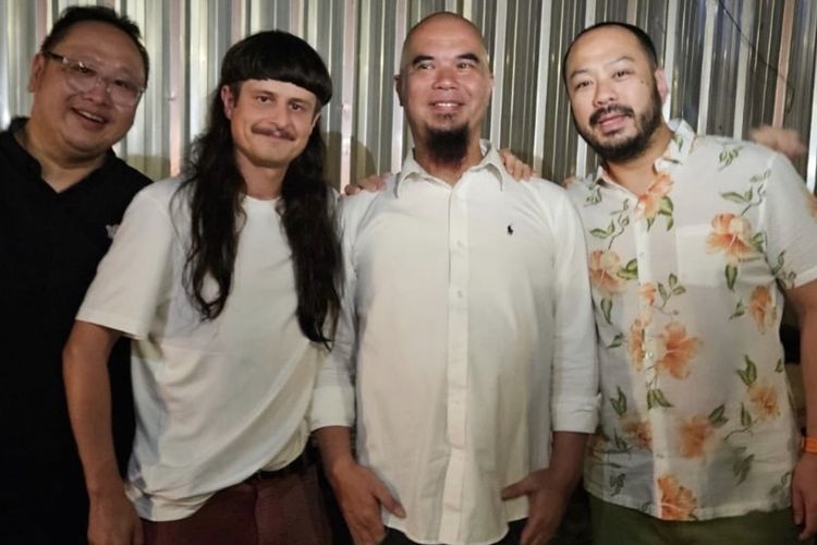 Ahmad Dhani Unggah Foto Bareng Oliver Tree dan Ucapkan Duka