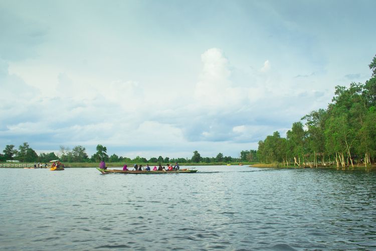 Danau Seran di Banjarbaru, Kalimantan Selatan