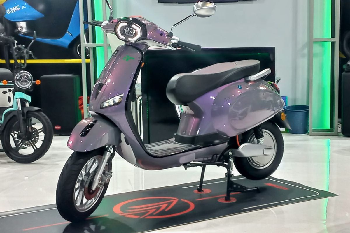 Motor listrik Keeway EV Anne meluncur di PEVS 2023