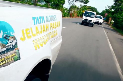Tempuh Jarak 2.900 Km, Pikap Tata Tiba di Jakarta