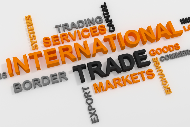 Ilustrasi perdagangan internasional