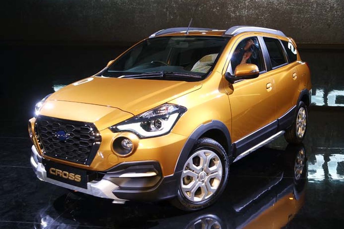 Datsun Cross resmi diperkenalkan untuk dunia, di Jakarta, Kamis (18/1/2018).