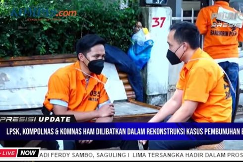 Komnas HAM Sebut Bharada E Tampak Tenang dan Percaya Diri Saat Rekonstruksi di Duren Tiga