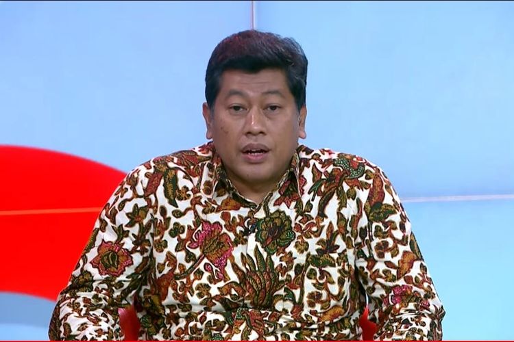 Ketua Kebijakan Peningkatan Ekonomi TNP2K, Raden Muhammad Purnagunawan dalam webinar Kartu Prakerja di Jakarta, Rabu (15/6/2022). 