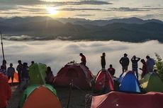 Negeri di Atas Awan dari Sulawesi, Berkemah di Puncak Senayan Polewali Mandar