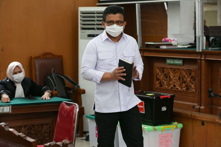 Terdakwa kasus pembunuhan berencana Brigadir Nofriansyah Yosua Hutabarat atau Brigadir J, Ferdy Sambo menjalani sidang di Pengadilan Negeri Jakarta Selatan, Selasa (20/12/2022). Jaksa Penuntut Umum menghadirkan seorang saksi ahli digital forensik dari Polri, Hery Priyanto.