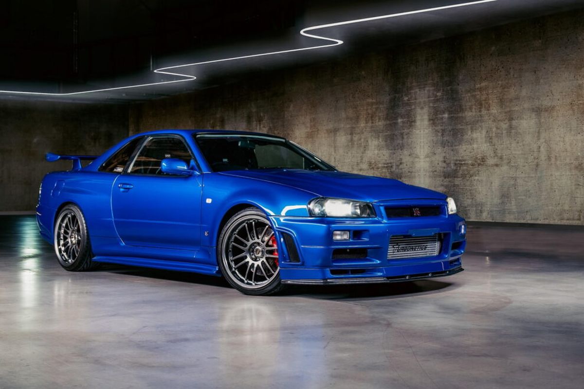 Nissan GT-R R34 Bekas Mendiang Paul Walker Laku Rp 20 Miliar