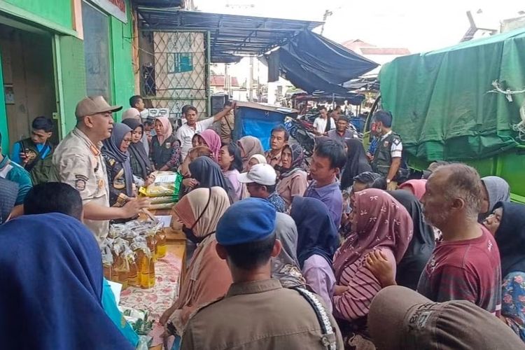 Pastikan Ketersediaan Pangan, Pemprov Lampung Gelar Pasar Murah di 128 Titik