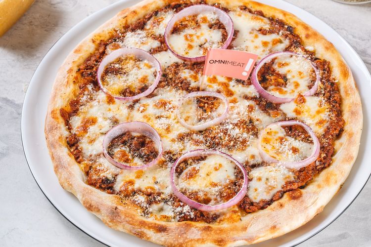 Pizza Marzano - Bolognese Pizza with OmniMeat