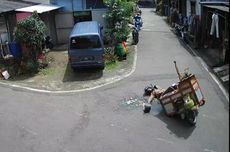 Akting Pedagang Bakso, Pura-pura Jatuh demi Dapat Uang Warga, Aksi Terbongkar dari CCTV