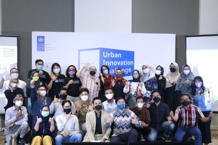 Puncak acara Demo Day  yang digelar Ecoxyztem dengan UNDP Accelerator Labs sebagai puncak rangkaian Urban Innovation Challenge (16/12/2021).
