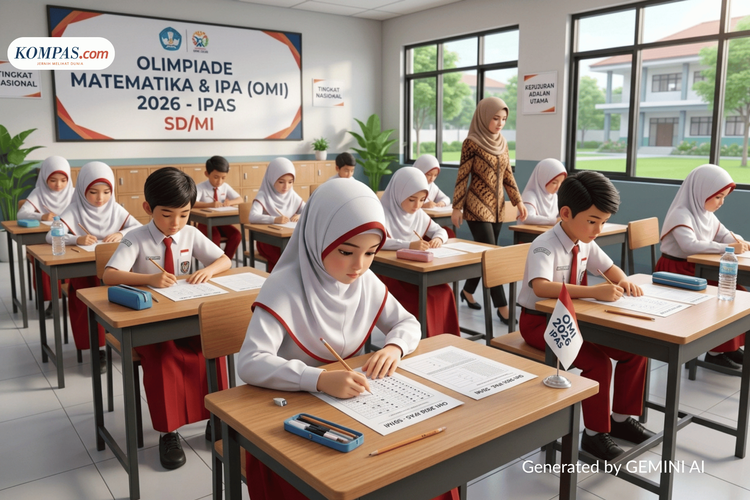 65 Soal OMI IPAS Tingkat MI 2026 dan Kunci Jawaban Lengkap untuk Bahan Latihan