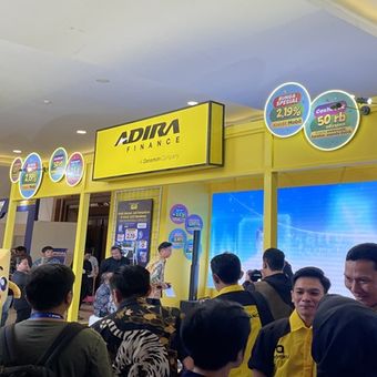 Adira Finance menjadi Official Multifinance Partner ajang perdana Gaikindo Indonesia International Auto Show (GIIAS) Bandung 2023 yang digelar di Sudirman Grand Ballroom, Kota Bandung, Jawa Barat (Jabar), mulai Rabu (22/11/2023) hingga Minggu (26/11/2023). 