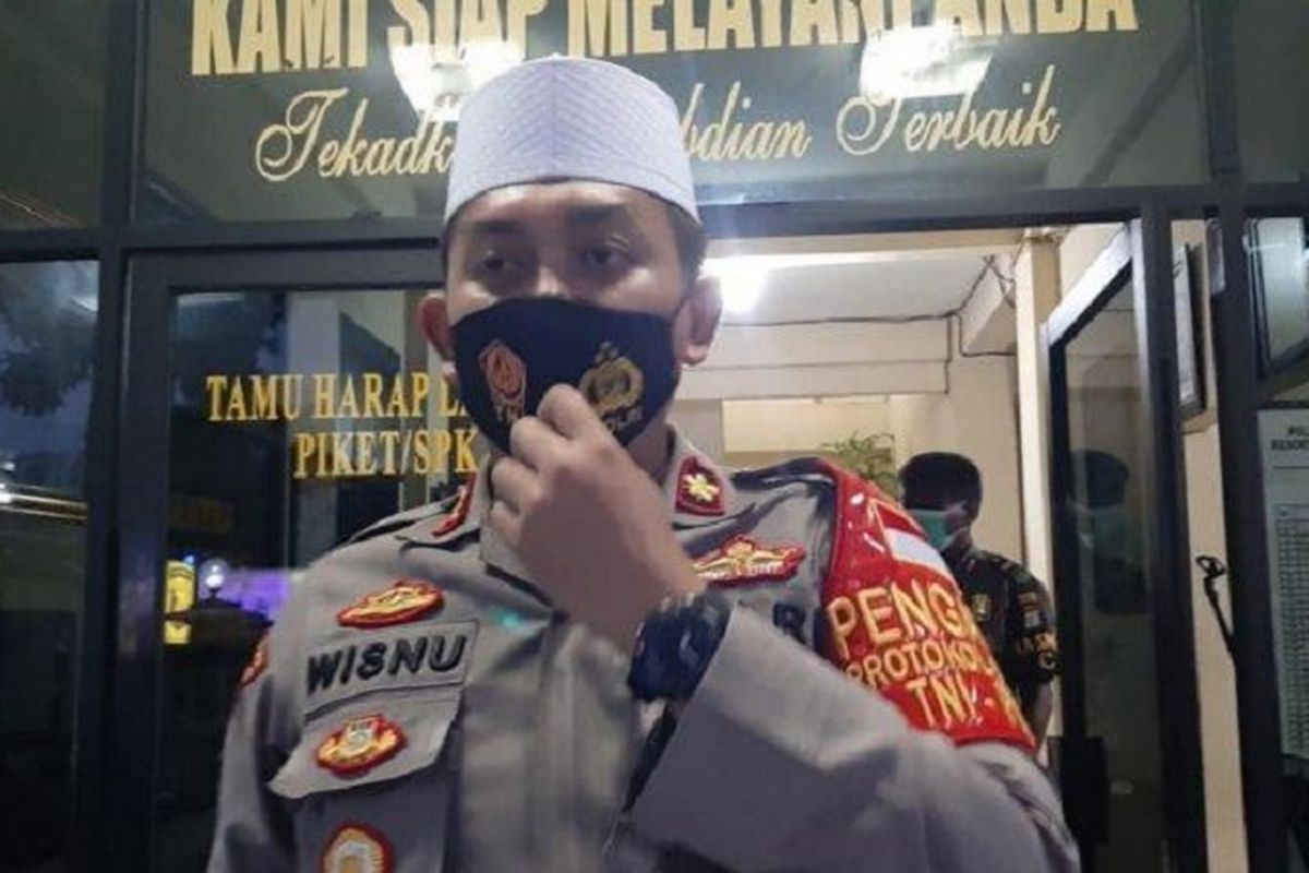 Kasat Reskrim Polres Metro Jakarta Pusat, Kompol Wisnu Whardana, Kamis (26/11/2020)