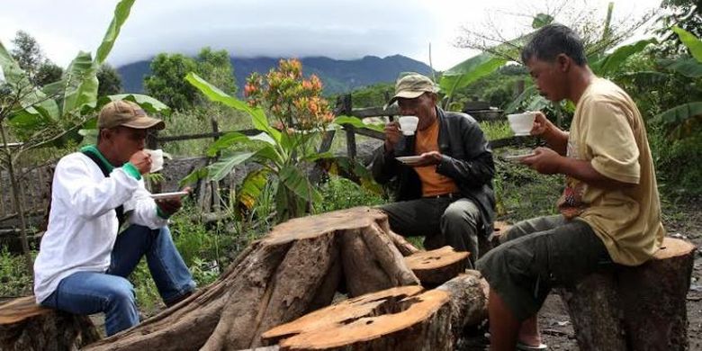 Warung kopi Merapi