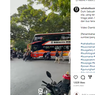 Viral Video Bus Tronton Rosalia Indah Alami Ban Selip