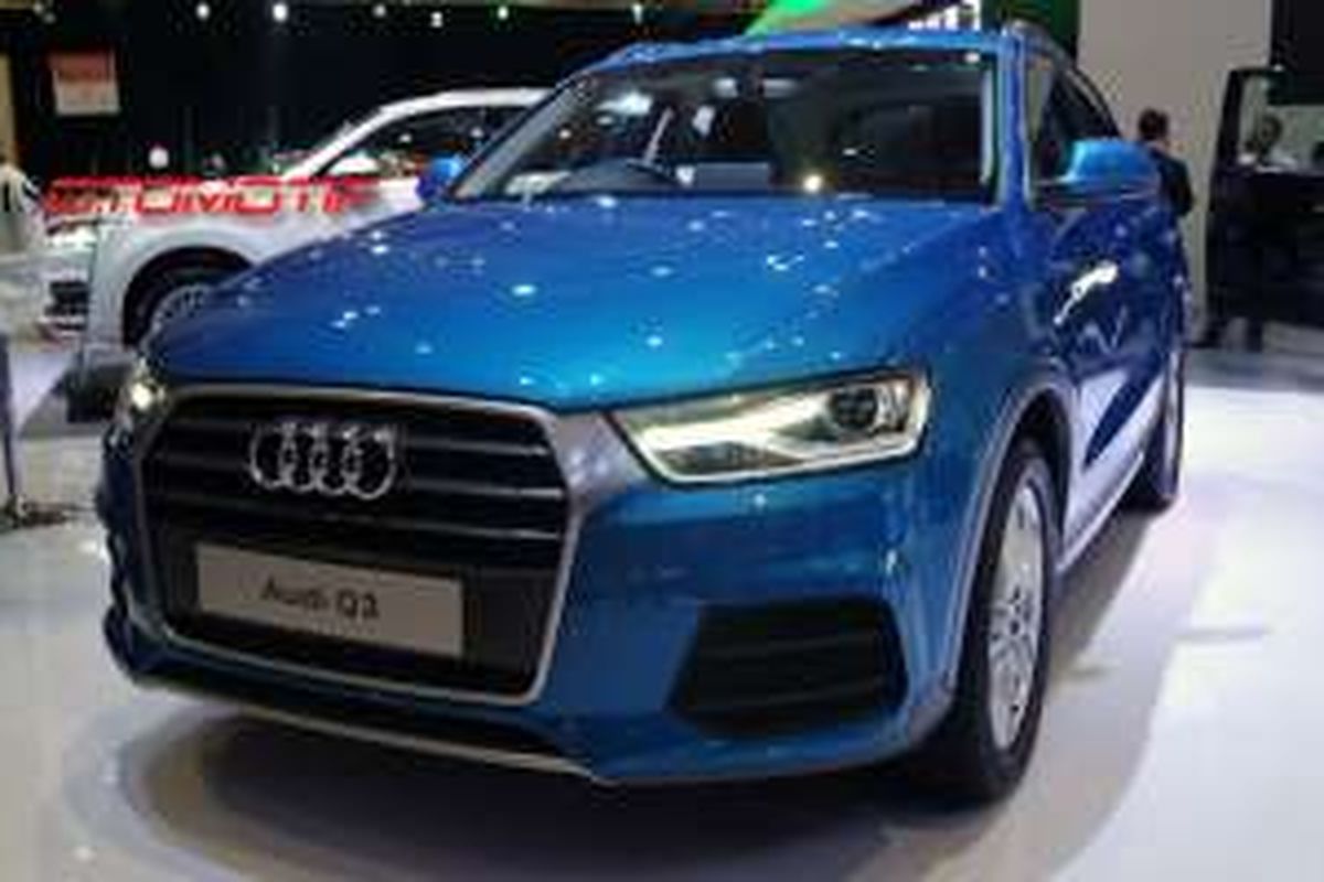 Audi Q3 produksi 2015 tinggal satu unit, harganya Rp 765 tapi diskon Rp 50 juta hanya di IIMS 2016.