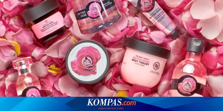 The Body Shop Hadirkan Bodycare Dengan Keharuman Mawar Inggris Halaman All Kompas Com