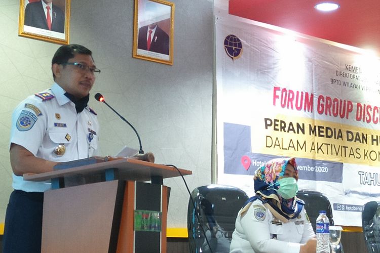 Kepala Balai Ditjen Perhubungan Darat BPTD Wilayah VI Bengkulu - Lampung, Sigit Wintarso