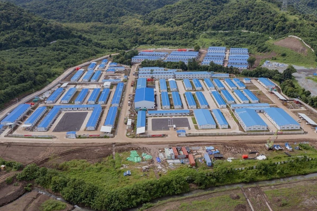 Proyek smelter AMMAN yang berlokasi di Kabupaten Sumbawa Barat (KSB)