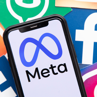 Ilustrasi Meta, induk dari Facebook, Instagram, Threads, dan WhatsApp