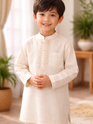 Baju lebaran anak laki-laki kurta