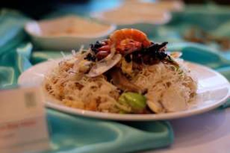 Fried Heng Hwa Bee Hoon, salah satu hidangan khas dari restoran Putien. 