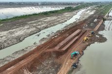 Pembangunan Tanggul Sungai Wulan Demak Pakai Tanah Pilihan