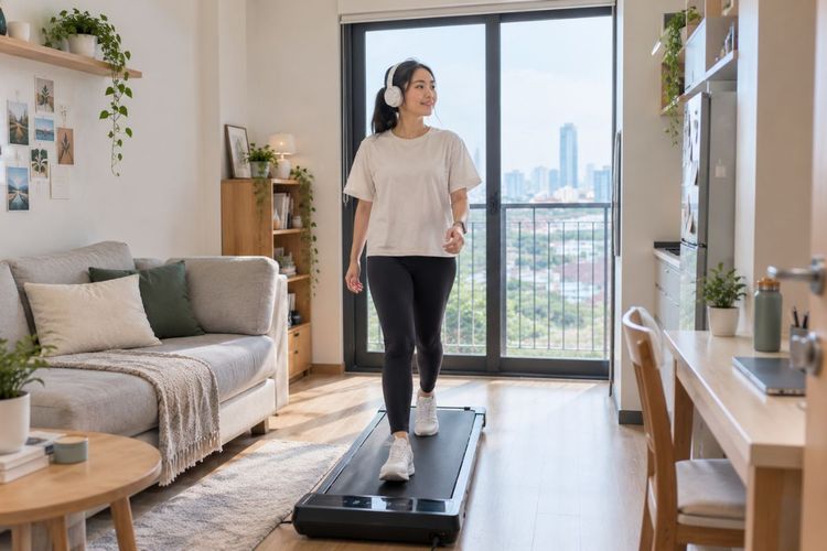 Dukung Kreativitas dan Jaga Tubuh Tetap Aktif, Ini Rekomendasi Walking Pad di Rumah