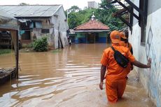 Senin Siang, Banjir di Permukiman Cipulir Belum Surut