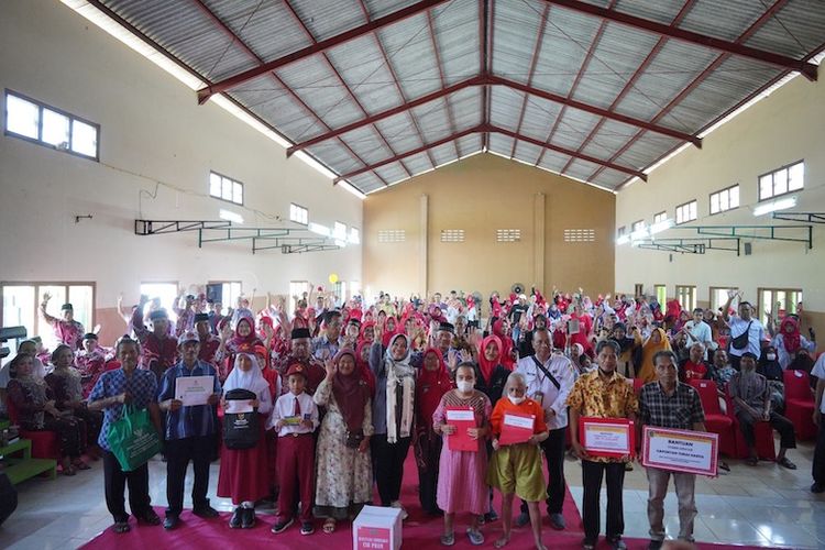 Program Sambang Warga di Desa Kahuman, Kecamatan Polanharjo, Kabupaten Klaten, Jawa Tengah, Rabu (15/11/2023) 